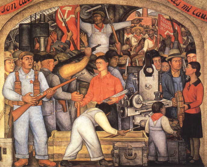 Image result for frida kahlo communist