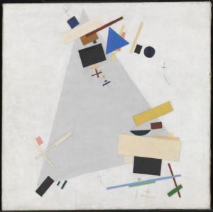 Dynamic Suprematism/Supremus 1916-17 by Kazimir Malevich